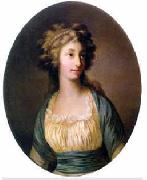 Joseph Friedrich August Darbes Portrait of Dorothea von Medem (1761-1821), Duchess of Courland oil